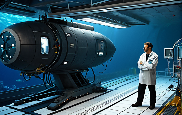 Marine Resource Exploration**

"A research vessel exploring the deep sea, robotic submarines scanning the ocean floor, scientists analyzing data in a high-tech lab, fully clothed, appropriate content, safe for work, perfect anatomy, professional scientific illustration, natural proportions, modest clothing, professional dress."

**