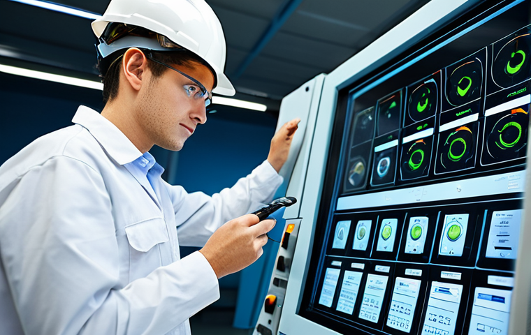 해양풍력 발전 프로젝트 사례 - Coastal Community & Wind Farm**

"A picturesque coastal community with a view of an offshore wind fa...